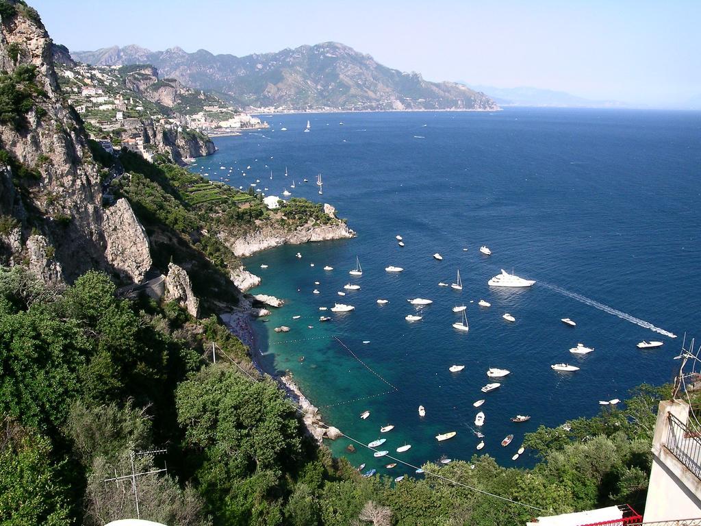 Amalfi 51 Con Vista Mare, Giardino E Terrazze Villa Conca dei Marini Luaran gambar